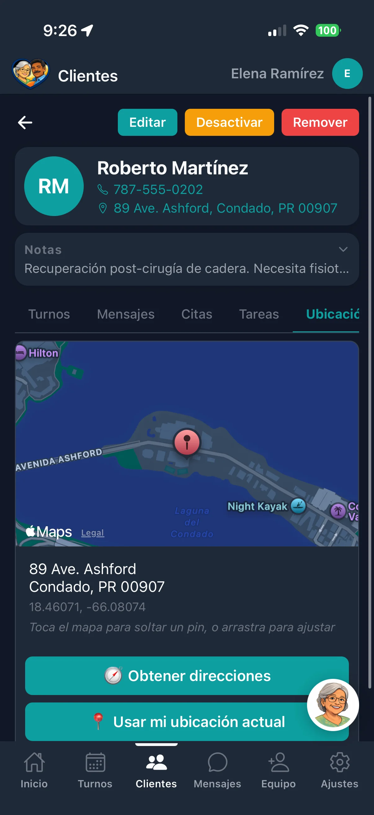 Map onboarding